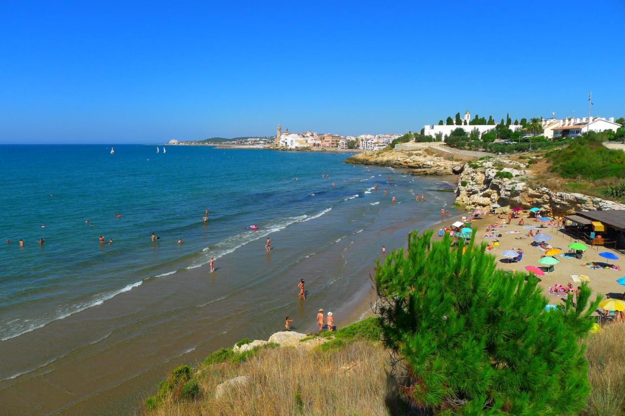 Cala Balmins Sea View Apartment Ситжес Екстериор снимка