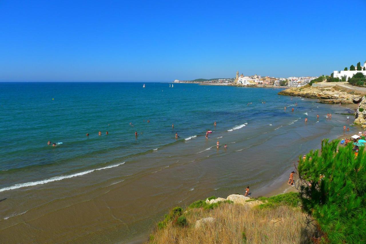 Cala Balmins Sea View Apartment Ситжес Екстериор снимка